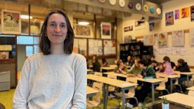 La profesora Ida Peters afirma que ha habido una diferencia tangible en el comportamiento de sus alumnos desde que se prohibieron los teléfonos móviles.