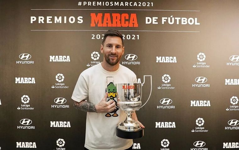 Messi sigue acumulando premios Foto: publicada en Marca