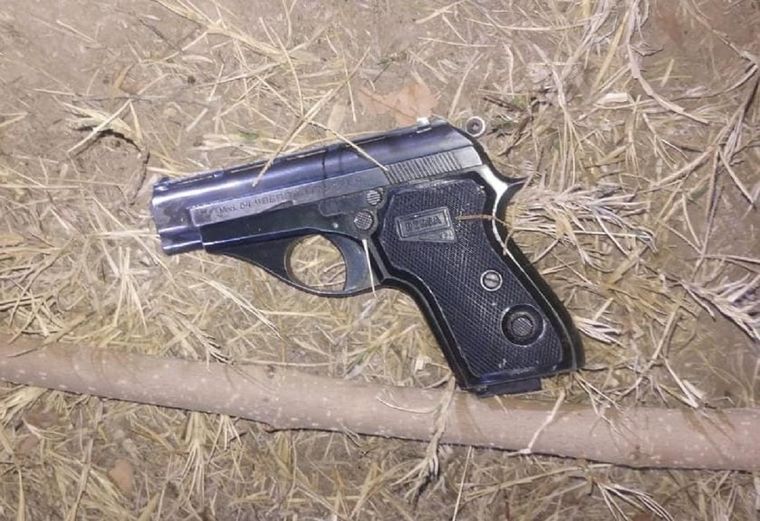 Una de las armas secuestradas en uno de los operativos realizados en Guaymallén Foto: Ministerio de Seguridad de Mendoza