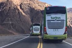 La infracción del colectivo de TurBus.
