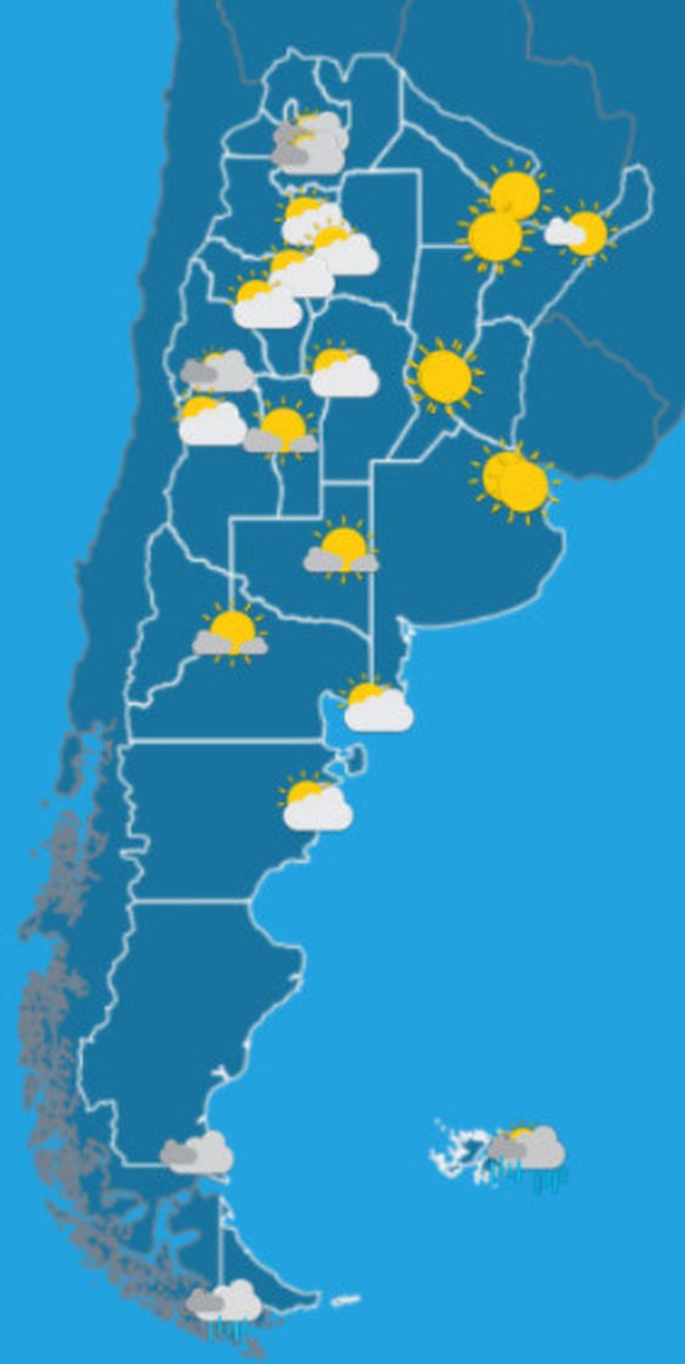 El tiempo para este jueves 18 de diciembre. El tiempo para este jueves 18 de diciembre.