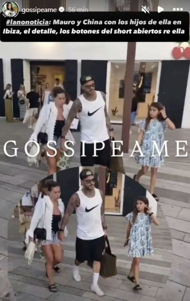 La imagen que reavivó los rumores de embarazo de la China Suárez. Foto: Archivo La imagen que reavivó los rumores de embarazo de la China Suárez. Foto: Archivo