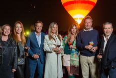 El gobernador de Mendoza dijo presente en el mega evento de New Lands. Foto: Gentileza