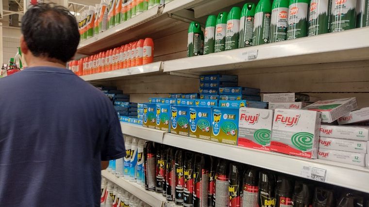 En ningún supermercado se puede encontrar tabletas para mosquitos Foto: Micaela Blanco Minoli / MDZ