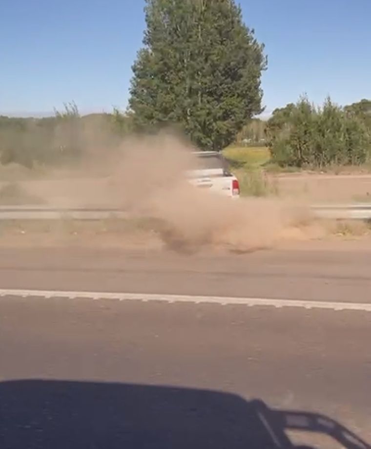 La persecución casi termina en tragedia. Foto: Captura de video