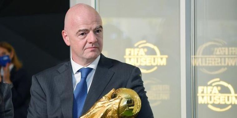 La Copa del Mundo cada dos años era uno de los principales proyectos de Infantino.