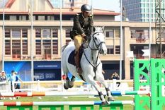 Juegos Panamericanos La prueba de Pentatlón Moderno incluye competencias de salto ecuestre, tiro, natación, esgrima y carrera campo traviesa Foto: Ejército Argentino