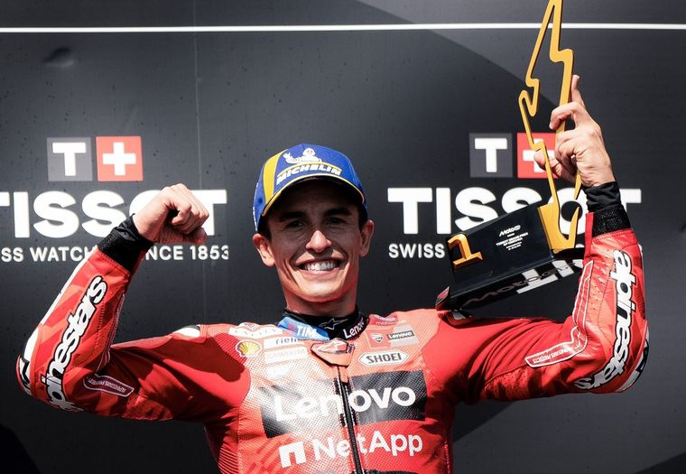Marc Márquez logró su octavo doblete del año y quedó a un paso de su séptima corona en MotoGP