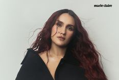 Dulce María en la dulce espera.