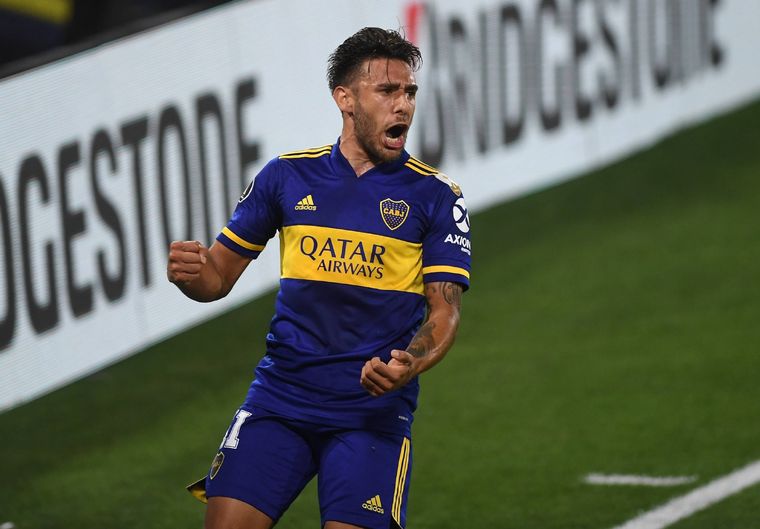 Eduardo Salvio, jugador de Boca. Foto: Télam