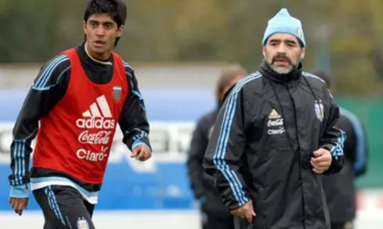 Nicolás Olmedo fue tenido en cuenta por Diego Marado en su proceso.&nbsp;