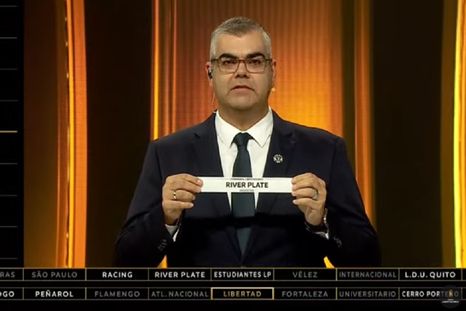 River enfrentará a Libertad de Paraguay por los octavos de final de la Copa Libertadores River enfrentará a Libertad de Paraguay por los octavos de final de la Copa Libertadores