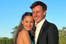 La foto que confirma que Pampita y García Moritán están más enamorados que nunca Pampita y García Moritán posaron felices en una boda. Foto: Instagram @robergmoritan