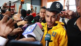 Ángel Correa fue recibido por una multitud en Tigres. Foto: X @naciontigres.