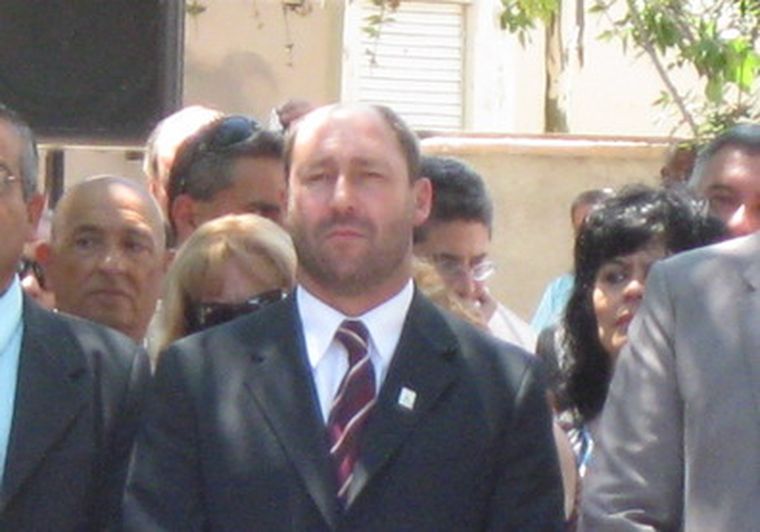 Gustavo Pinto, intendente de La Paz.