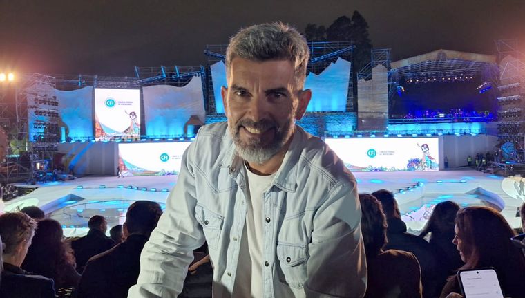 Ulpiano Suárez estuvo junto con Cornejo en el palco oficial. Foto: Gabriela Sánchez/MDZ