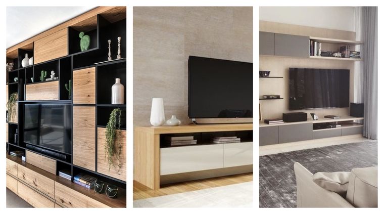 Muebles de TV: cuál usarías vos.