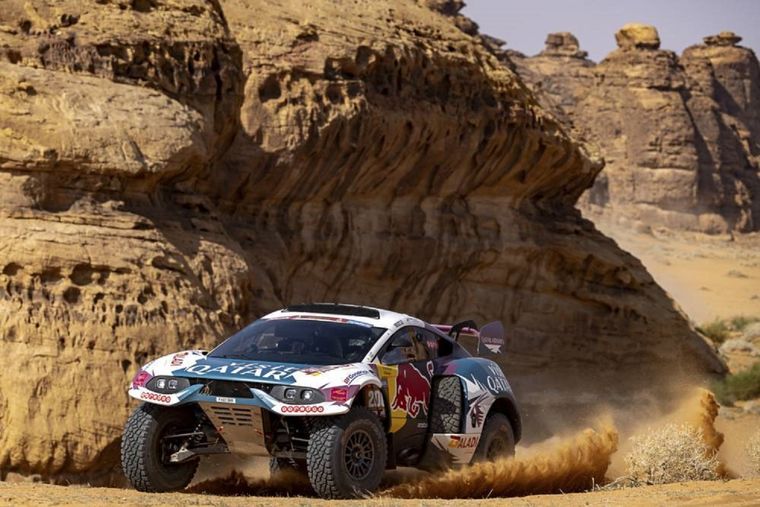 La etapa comenzó con inconvenientes durante la jornada de este sábado. Foto: Marcin Kin/Prensa Dakar 2024