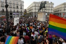 En Madrid se han concentrado varias de las movilizaciones para protestar contra los ataques de la comunidad LGTBIQ+. Foto: GETTY IMAGES
