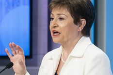 La titular del FMI aseguró que Argentina no está sola en el proceso de restructuración macroeconómica. Foto: NA La titular del FMI aseguró que Argentina no está sola en el proceso de restructuración macroeconómica. Foto: NA