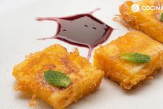 Leche frita Un postre tradicional de España Foto: Cocina Abierta