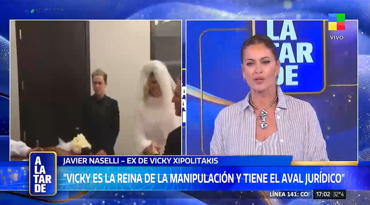 Javier Naselli destrozó a Vicky Xipolitakis. Javier Naselli destrozó a Vicky Xipolitakis.