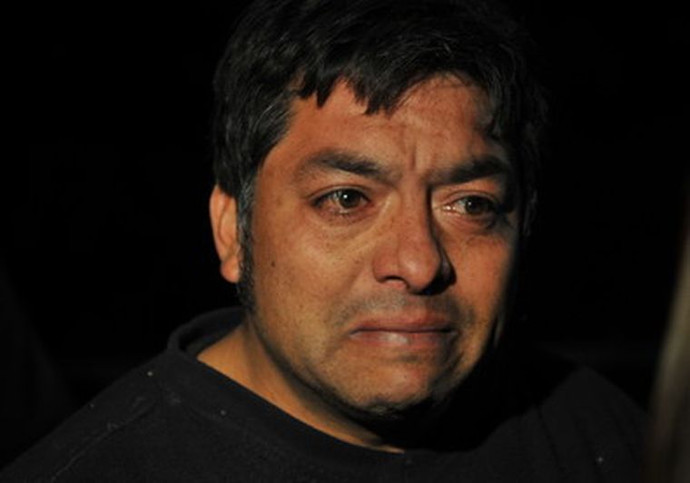 Gabriel, el padre del chico que se encuentra grave en el Central. Foto: Flor Kaiser/MDZ