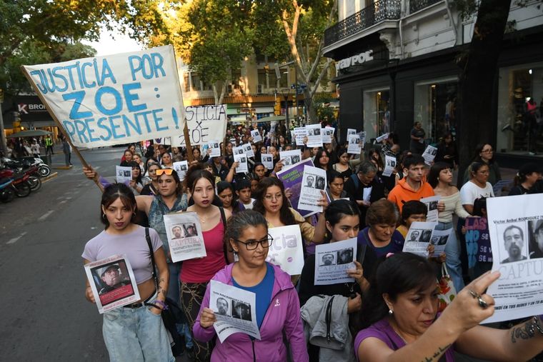 Justicia por Zoe, fue la consigna de la manifestación. Foto: Foto: MARCOS GARCÍA / MDZ