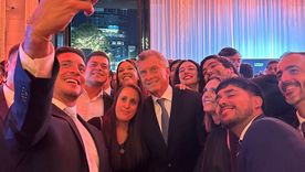 Mauricio Macri en la Fundación Pensar Mauricio Macri en la Fundación Pensar