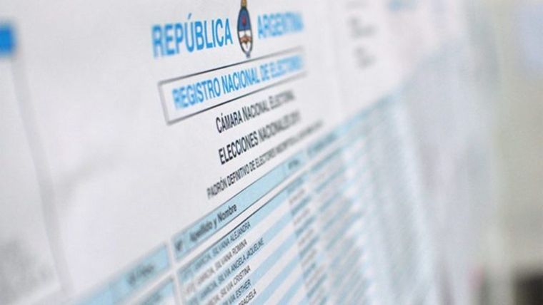 A partir de esta semana se puede consultar el lugar de votación a través del padrón electoral definitivo Foto: MDZ