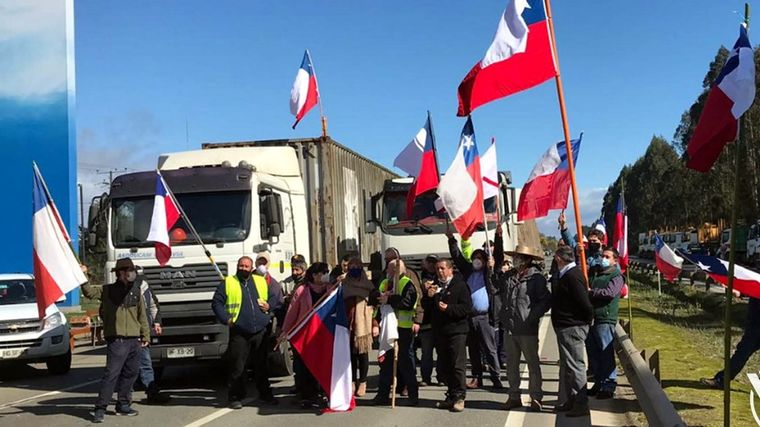 Los camioneros de Chile serán demandados. Foto: VenezuelaNews.