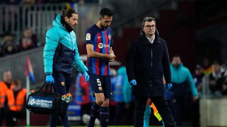 Busquets estará tres semanas inactivo. Foto: EuroSport