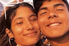 Fernando junto a su novia Julieta. Fernando junto a su novia Julieta.