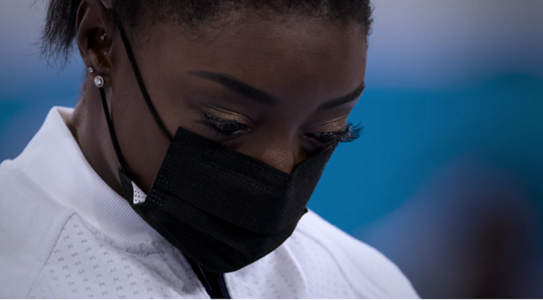 Simone biles La lucha con su salud mental. Foto: Fuente: Netflix