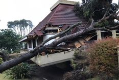 videos: impresionante tornado en pinamar