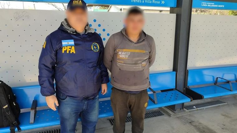 El hombre de 31 años tenía un pedido de captura por robo agravado desde 2021. Foto: NA