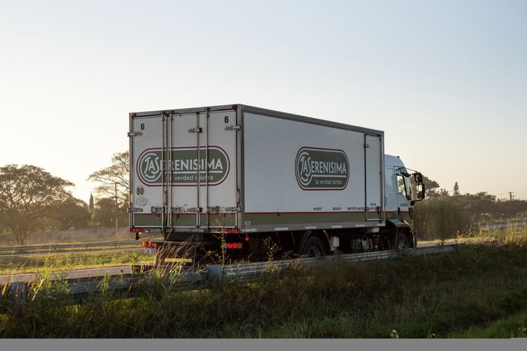 La empresa logística La Serenísima logró la certificación B Foto: Danone