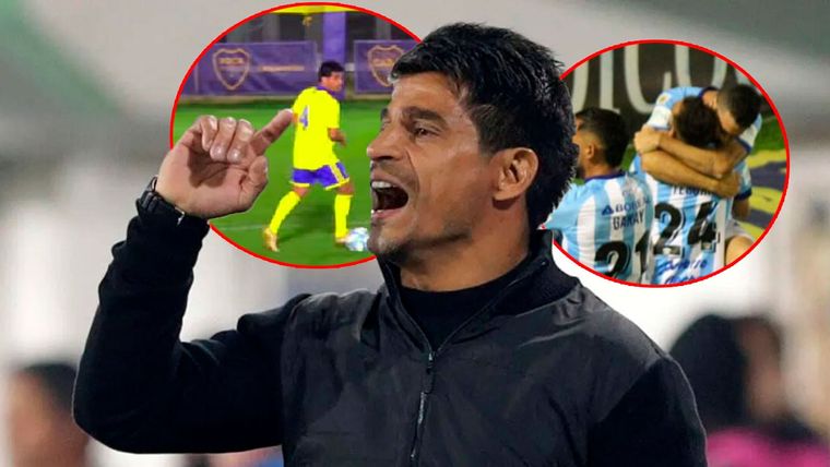 Ibarra jugó en el Senior de Boca mientras Atlético Tucumán jugaba su partido.