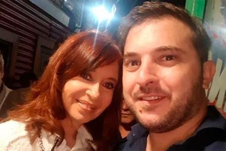 Cristina Fernández y Diego Brancatelli