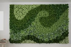 Muros verdes, una tendencia que crece en la jardinería. Foto: Gardening Know How