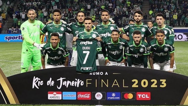 Palmeiras perdió en la previa de la vuelta. Foto: Instagram @palmeiras