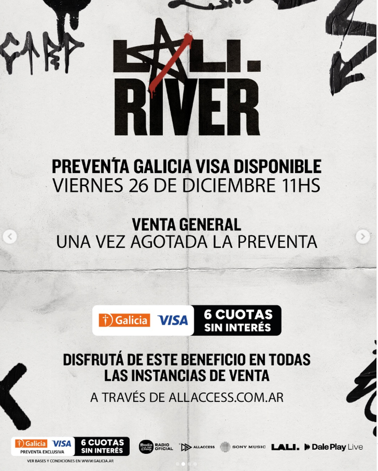 Lali Espósito en River. Lali Espósito en River. 