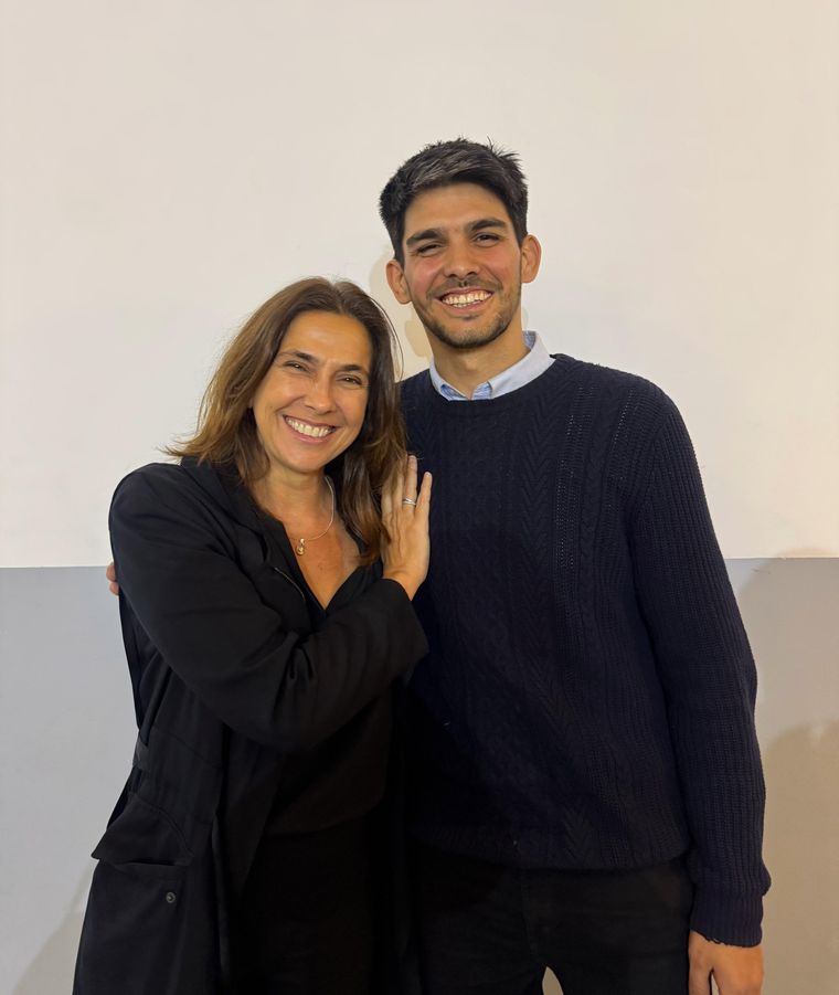 Tomás Mujia con María Eugenia Talerico, líder del espacio Potencia. Foto: Prensa Potencia Tomás Mujia con María Eugenia Talerico, líder del espacio Potencia. Foto: Prensa Potencia