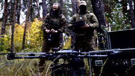 Las drones de Ucrania impactaron en Rusia. Foto Efe Las drones de Ucrania impactaron en Rusia. Foto Efe