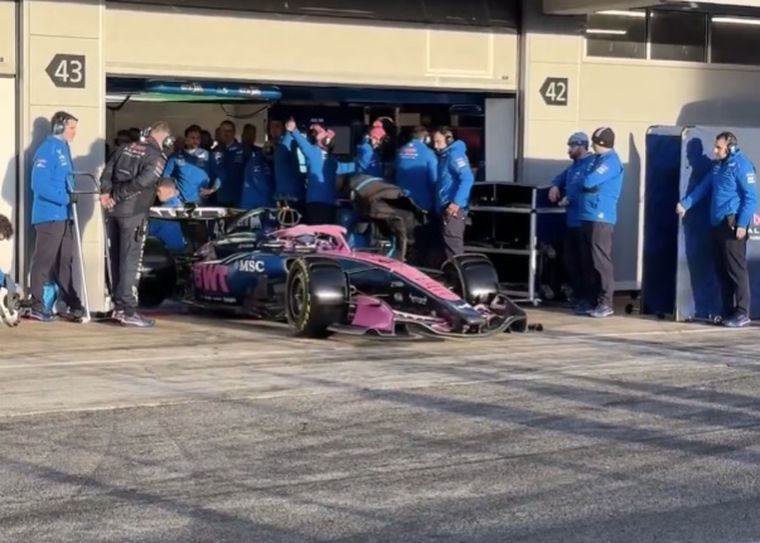 Franco Colapinto debutó con Alpine este lunes los test 2026 y fue protagonista en Barcelona. Franco Colapinto debutó con Alpine este lunes los test 2026 y fue protagonista en Barcelona. 