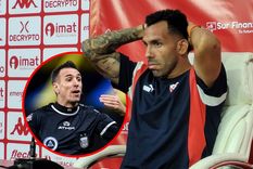 Tevez criticó el arbitraje de Pablo Dóvalo. Foto: Gentileza Soy del Rojo Tevez criticó el arbitraje de Pablo Dóvalo. Foto: Gentileza Soy del Rojo