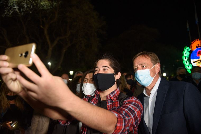 Rodolfo Suarez le ofreció el manejo de Turismo a sus nuevos socios políticos. Foto: Gentileza Prensa de Gobierno