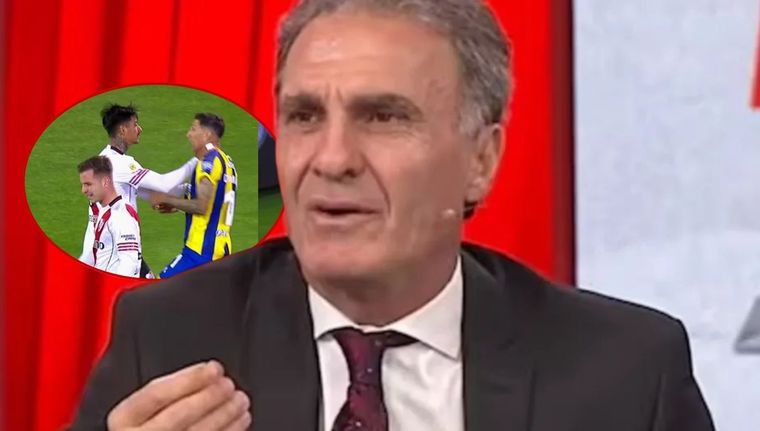 Oscar Ruggeri analizó la expulsión de Juan Portillo y fue tajante: “Di María lo hizo echar”, dijo el ex River en ESPN.