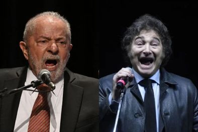 MDZol | Javier Milei volvió a cruzar a Lula Da Silva Foto: Archivo MDZ