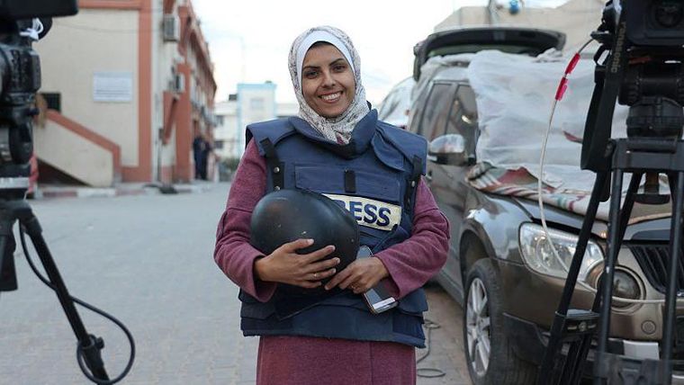 Mariam Dagga era una periodista visual palestina que trabajó como freelance para AP desde el inicio de la guerra.